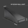 Triangle LED Wall Lights - Black - IP65 - 4W - 476 Lumens - 4000K