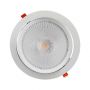 LED Adjustable Downlights - Samsung - IP20 - White - 10W - 1040 Lumens - 3000K - 5 Years