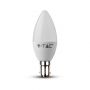 B15 LED Bulbs - Candle - Samsung - IP20 - White - 5.5W - 470 Lumens - 3000K - 5 Years