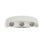 Appliques LED semi-ovales - Bridgelux - IP65 - Blanc - 5W - 630 Lumens - 3000K