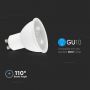 GU10 White LED Spotlights - Lens 110° - Samsung - IP20 - 7.5W - 610 Lumens - 4000K - 5 Years