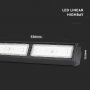 Linear LED Highbays - Lowbays - Black - Samsung - IP54 - 100W - 9800 Lumens - 6500K - 5 Years