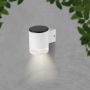 Solar Wall Lights - IP44 - White Body - 70 Lumens - 3000K