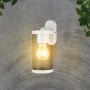 Outdoor Lighting - E27 Wall Fittings - IP44 - Matt White Body