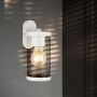 Outdoor Lighting - E27 Wall Fittings - IP44 - Matt White Body