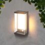 Solar Wall Lights - IP54 - Grey Body - 95 Lumens - 3000K