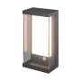 Solar Wall Lights - IP54 - Grey Body - 95 Lumens - 3000K