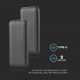 LED Display Power Banks - Black Body - 10000mAh