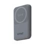 Magnetische draadloze powerbanks - Grijze behuizing - 10000mAh