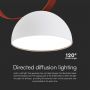 LED Tracklights - Magnetic Fabric Downlights - 20 Watts - 1700 Lumens - 3000K