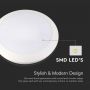 LED Dome Lights - Round Dome Lights - Sensor - IP66 - 20 Watts - 1850 Lumens - 3IN1 - 5 Years