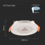 LED Downlights - PRO Reflector Downlight Samsung - IP20 - 7 Watts - 660 Lumens - 4000K