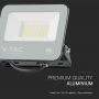 LED Floodlights - Black - 135lm/w - Samsung - IP65 - 30 Watts - 3450 Lumens - 6500K - 5 Years