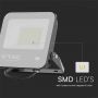 LED Floodlights - Black - 135lm/w - Samsung - IP65 - 50 Watts - 5740 Lumens - 6500K - 5 Years