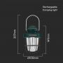 Outdoor Lighting - Camping Light - IP44 - Green - 5 Watts - 230 Lumens - 2700K+6500K