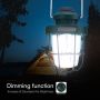 Outdoor Lighting - Camping Light - IP44 - Green - 5 Watts - 230 Lumens - 2700K+6500K