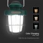 Outdoor Lighting - Camping Light - IP44 - Green - 5 Watts - 230 Lumens - 2700K+6500K