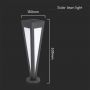 Solar Lights - Solar Lawn Lamp - IP65 - 3000K - Model No: - VT-7654