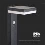 Solar Lights - Solar Bollard Lights - IP54 - 5.5 Watts - 220 Lumens - 3000K - Model No: - VT-1167