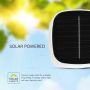 Solar Lights - Magnetic Solar Table Lamps - IP65 - White - 5 Watts - 400 Lumens - 3IN1