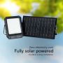 Solar Lights - Solar Floodlights - IP65 - Black - 1800 Lumens - 4000K