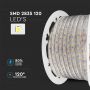 LED Striplights - 2835 - 120 - 220V - IP66 - 3000K - 50m Rol