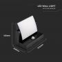 Rotatable LED Wall Lights with Sensor - IP65 - Black - 17W - 2520 Lumens - 3000K