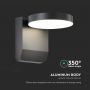 Rotatable LED Wall Lights - Black - IP65 - 17W - 2520 Lumens - 4000K