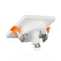 LED Spotlights - Recessed Fitting - GU10 - IP20 - White+Matt Rose Gold - 5 Years - Model No: - VT-862-MRW