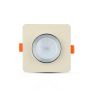 LED Spotlights - Recessed Fitting - GU10 - IP20 - Off White+Chrome - 5 Years - Model No: - VT-862-CHR