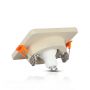 LED Spotlights - Recessed Fitting - GU10 - IP20 - Off White+Chrome - 5 Years - Model No: - VT-862-CHR