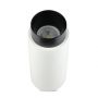 LED Spotlights - Surface Fittings - GU10 - IP20 - White+Gun Black - 5 Years - Model No: - VT-865-GBM