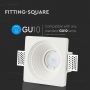 LED Spotlights - Recessed Fitting - GU10 - IP20 - White5 Years - Model No: - VT-867-RD