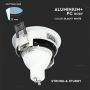 LED Spotlights - Recessed Fitting - GU10 - IP20 - White+Black - Model No: - VT-872-WB