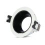 LED Spotlights - Recessed Fitting - GU10 - IP20 - White+Black - Model No: - VT-872-WB