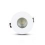 LED Spotlights - Recessed Fitting - GU10 - IP20 - White+Chrome - Model No: - VT-873-WC