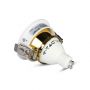 LED Spotlights - Recessed Fitting - GU10 - IP20 - White+Gold - Model No: - VT-874-WG