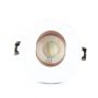 LED Spotlights - Recessed Fitting - GU10 - IP20 - White+Rose Gold - Model No: - VT-874-WR