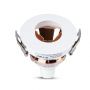 LED Spotlights - Recessed Fitting - GU10 - IP20 - White+Rose Gold - Model No: - VT-874-WR