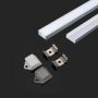 LED Strip Lights - Mounting Kit Silver