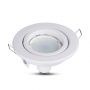 LED Spotlights - Recessed Fitting - GU10 - IP20 - White - Model No: - VT-7227RD-WH