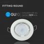 GU10 LED Spotlights - Recessed Fitting - White - IP20