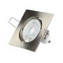 LED Spotlights - Recessed Fitting - GU10 - IP20 - Satin Nickle - Model No: - VT-779-SN-SQ