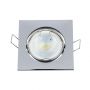 GU10 LED Spotlights - Recessed Fitting - Chrome - IP20