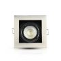 LED Spotlights - Recessed Fitting - GU10 - IP20 - Satin Nickle - Model No: - VT-781SQ-SN