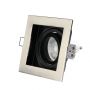 LED Spotlights - Recessed Fitting - GU10 - IP20 - Satin Nickle - Model No: - VT-781SQ-SN