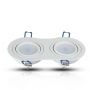 LED Spotlights - Recessed Fitting - GU10 - IP20 - White - Model No: - VT-783RD-WH