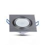 LED Spotlights - Recessed Fitting - GU10 - IP20 - Aluminium Brush - Model No: - VT-782SQ-AB