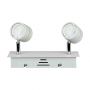 LED Tracklights - Track Fitting GU10 - IP20 - White - Model No: - VT-789