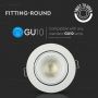 GU10 White LED Spotlights - Recessed Fitting - IP20